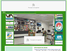 Tablet Screenshot of farmacia-parana.com.ar